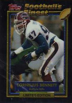 1992 Finest #2 Cornelius Bennett Front