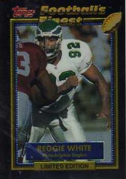 1992 Finest #32 Reggie White Front