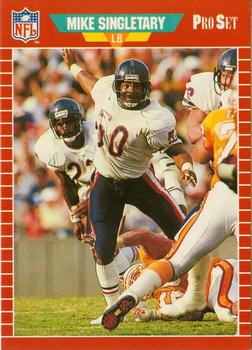 1988 Pro Set Test #5 Mike Singletary Front