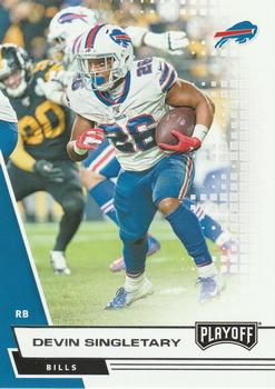 2020 Panini Playoff #4 Devin Singletary Front