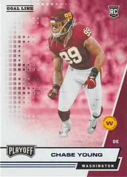 2020 Panini Playoff - Goal Line #211 Chase Young Front