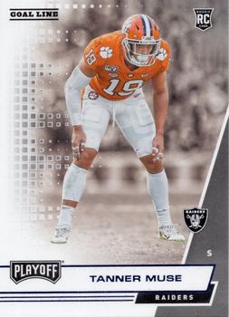 2020 Panini Playoff - Goal Line #298 Tanner Muse Front