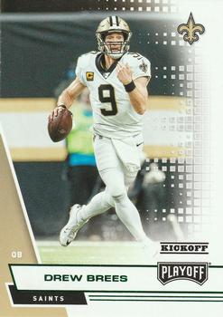 2020 Panini Playoff - Kickoff #138 Drew Brees Front