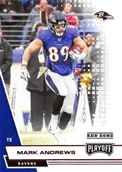 2020 Panini Playoff - Red Zone #27 Mark Andrews Front