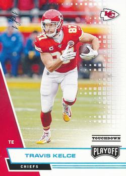 2020 Panini Playoff - Touchdown #84 Travis Kelce Front