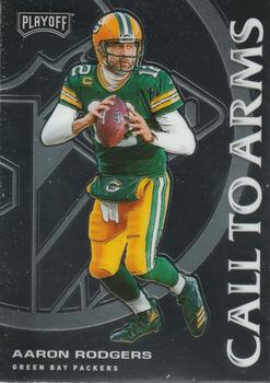 2020 Panini Playoff - Call to Arms #CA-10 Aaron Rodgers Front