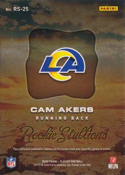 2020 Panini Playoff - Rookie Stallions #RS-25 Cam Akers Back