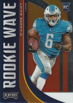 2020 Panini Playoff - Rookie Wave #RW-15 D'Andre Swift Front