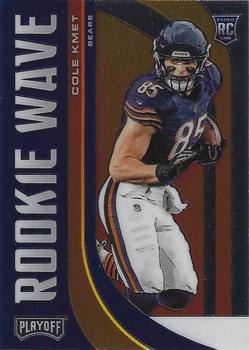 2020 Panini Playoff - Rookie Wave #RW-18 Cole Kmet Front