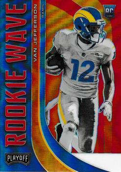 2020 Panini Playoff - Rookie Wave Red #RW-24 Van Jefferson Front