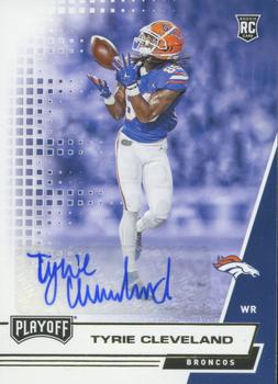 2020 Panini Playoff - Rookies Autographs #265 Tyrie Cleveland Front