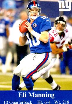 2005 New York Giants Police #NNO Eli Manning Front
