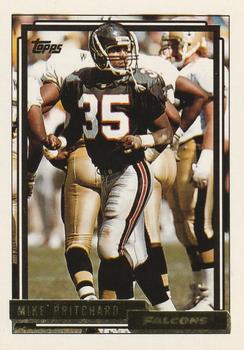 1992 Topps - Gold #53 Mike Pritchard Front