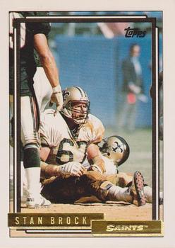 1992 Topps - Gold #79 Stan Brock Front
