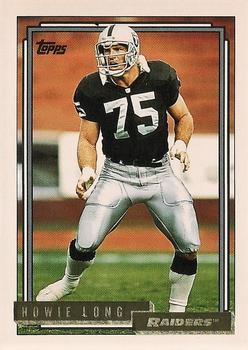1992 Topps - Gold #124 Howie Long Front