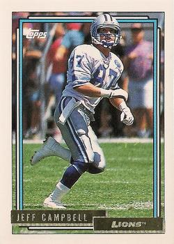 1992 Topps - Gold #139 Jeff Campbell Front