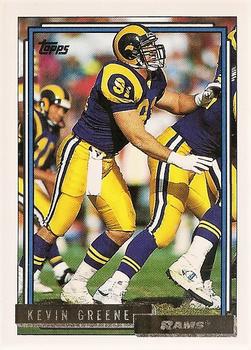 1992 Topps - Gold #140 Kevin Greene Front