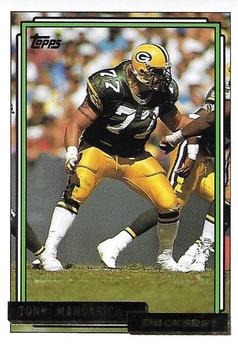 1992 Topps - Gold #165 Tony Mandarich Front