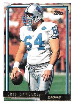 1992 Topps - Gold #533 Eric Sanders Front