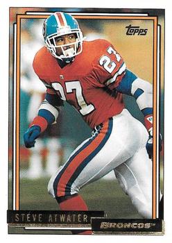 1992 Topps - Gold #572 Steve Atwater Front