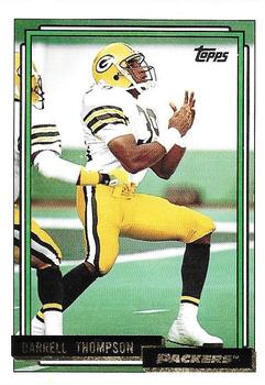 1992 Topps - Gold #589 Darrell Thompson Front