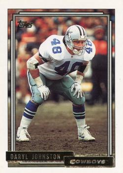 1992 Topps - Gold #593 Daryl Johnston Front