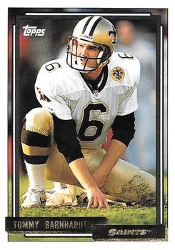 1992 Topps - Gold #595 Tommy Barnhardt Front