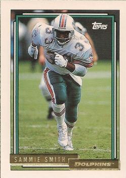 1992 Topps - Gold #632 Sammie Smith Front