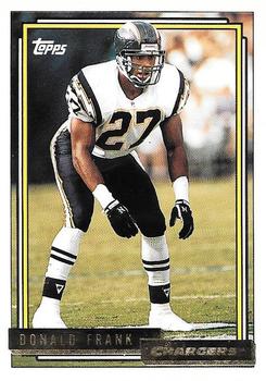 1992 Topps - Gold #649 Donald Frank Front