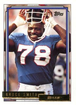 1992 Topps - Gold #693 Bruce Smith Front