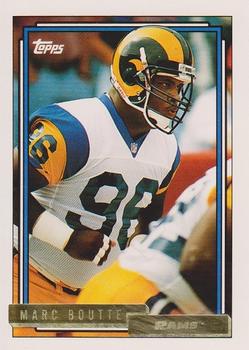 1992 Topps - Gold #697 Marc Boutte Front