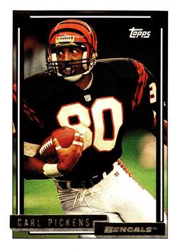 1992 Topps - Gold #740 Carl Pickens Front