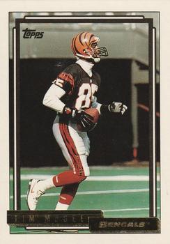1992 Topps - Gold #1 Tim McGee Front