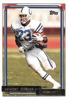1992 Topps - Gold #3 Anthony Johnson Front
