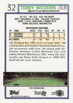 1992 Topps - Gold #32 Terry Wooden Back