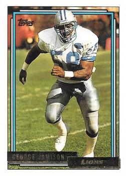 1992 Topps - Gold #44 George Jamison Front