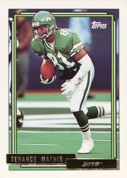 1992 Topps - Gold #51 Terance Mathis Front
