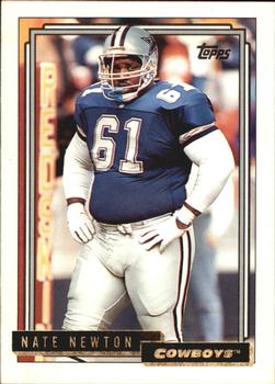1992 Topps - Gold #56 Nate Newton Front