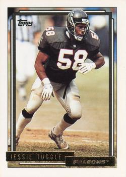 1992 Topps - Gold #92 Jessie Tuggle Front