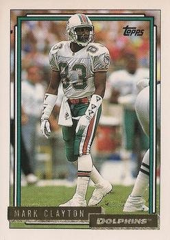1992 Topps - Gold #120 Mark Clayton Front