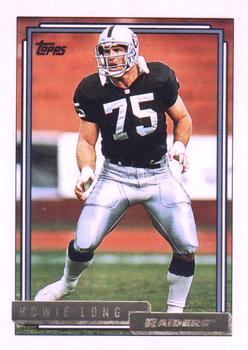 1992 Topps - Gold #124 Howie Long Front