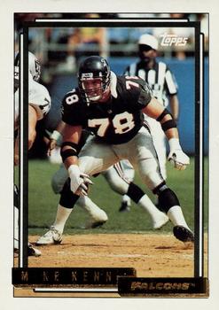 1992 Topps - Gold #170 Mike Kenn Front