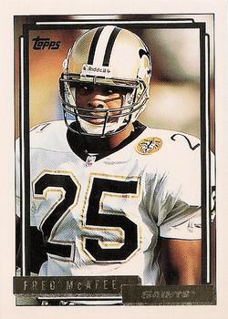 1992 Topps - Gold #175 Fred McAfee Front