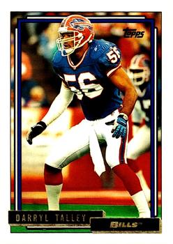 1992 Topps - Gold #193 Darryl Talley Front