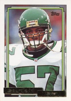 1992 Topps - Gold #273 Mo Lewis Front