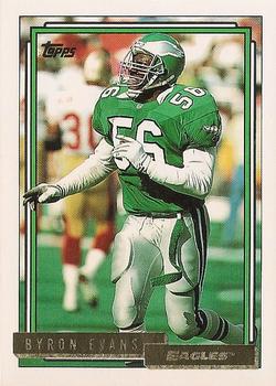 1992 Topps - Gold #304 Byron Evans Front