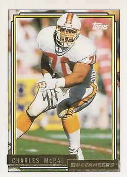 1992 Topps - Gold #309 Charles McRae Front