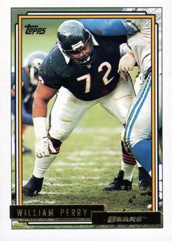 1992 Topps - Gold #336 William Perry Front