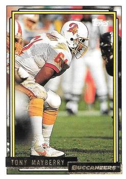 1992 Topps - Gold #357 Tony Mayberry Front