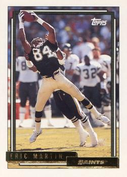 1992 Topps - Gold #392 Eric Martin Front